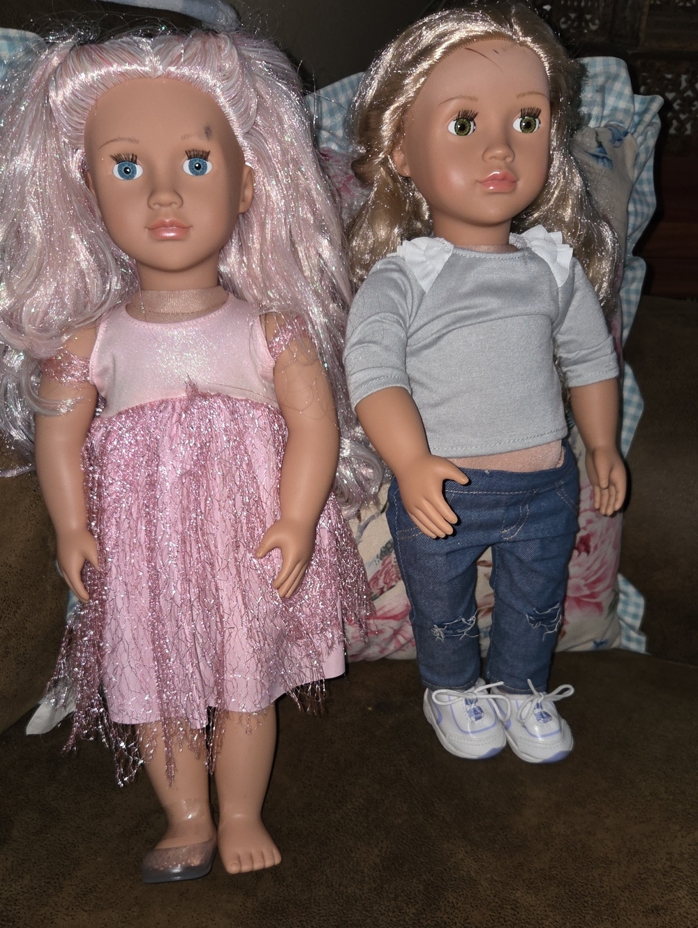 Our GENERATION DOLLS Pink Sparkle Dress Doll - Kids Toys